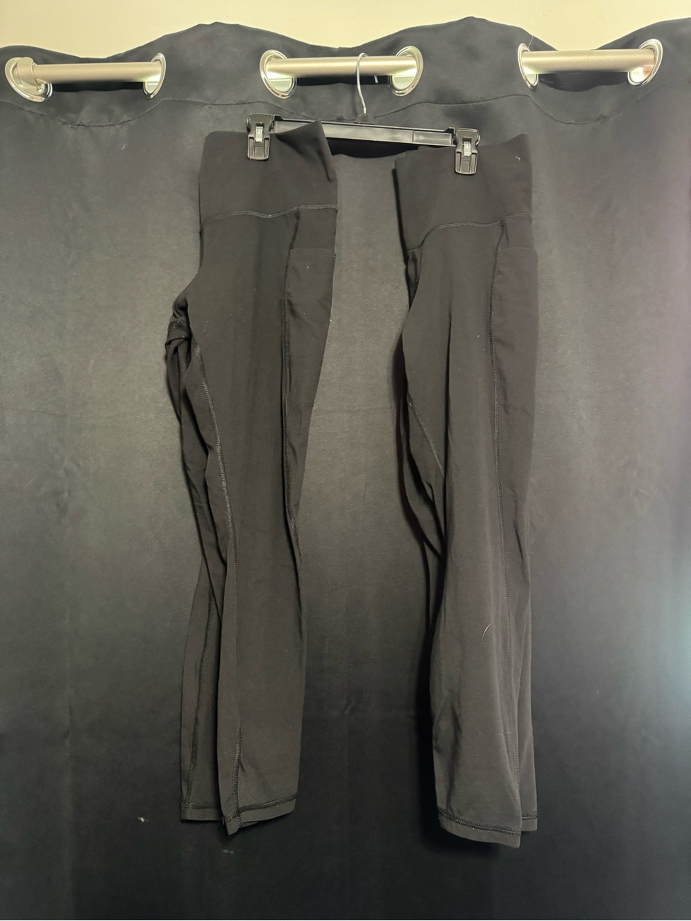 Women's Black High-Waist Performance Leggings